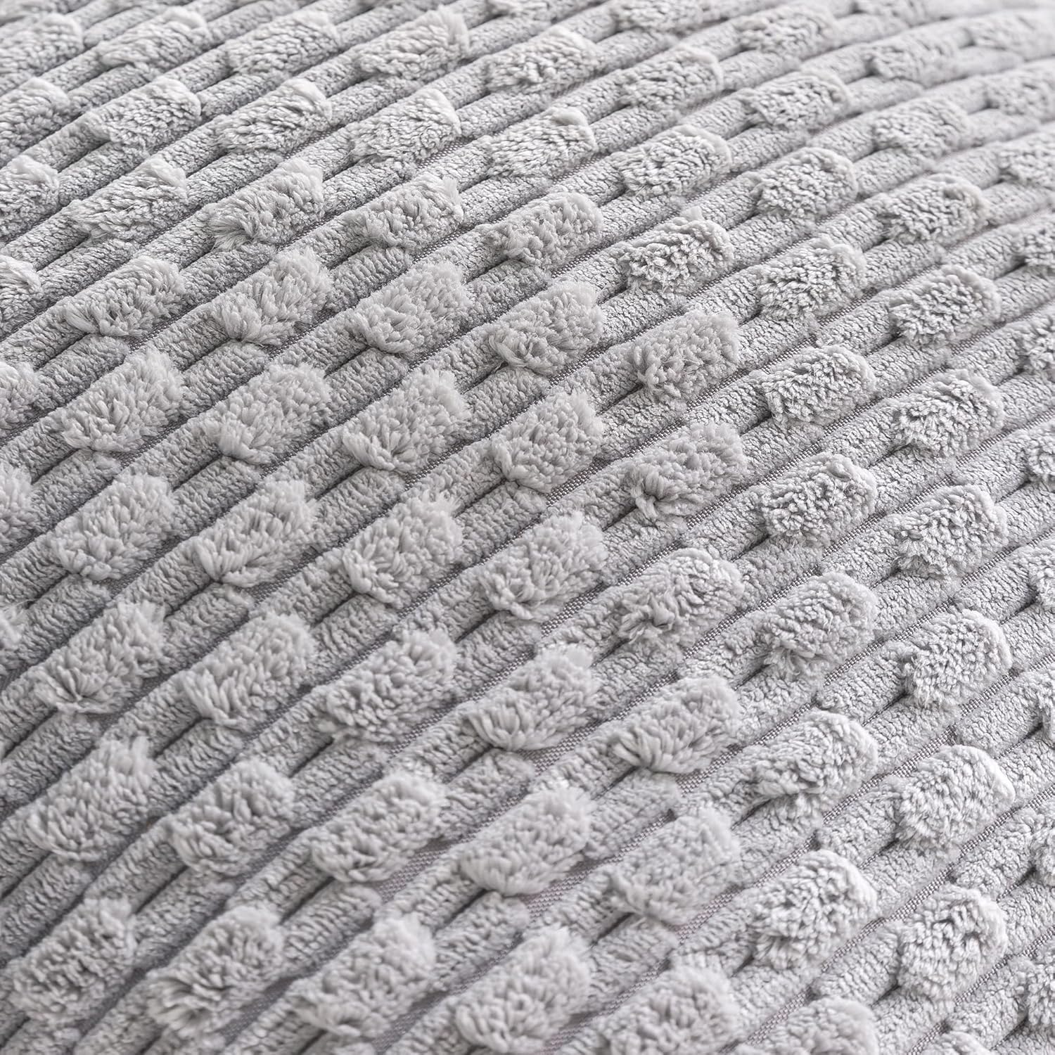 4-Pack Soft Corduroy Pillow Covers
