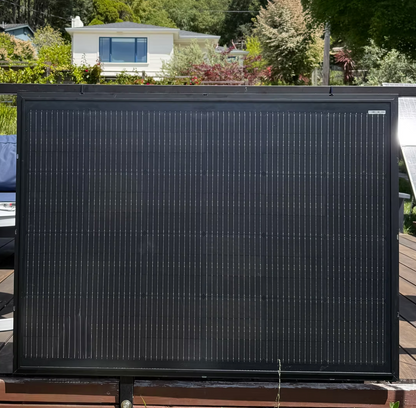 Plug-In Solar Power Kit — Balcony, Fence & Patio