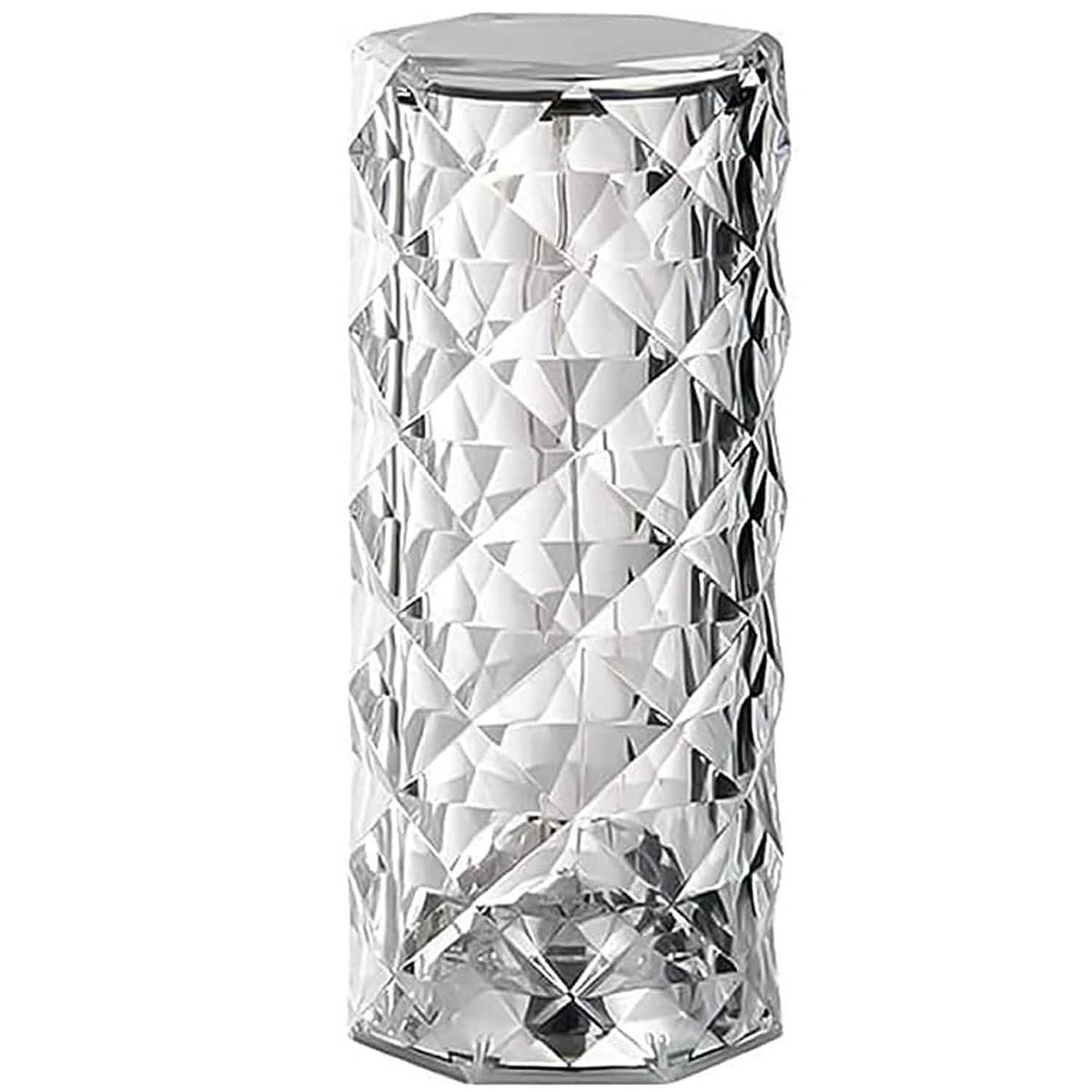 Crystal Diamond Rose Table Lamp